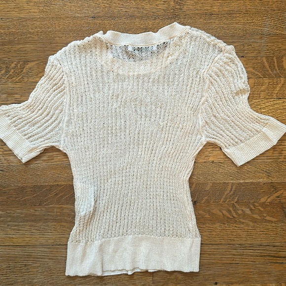 Pink knit Zara top - never worn - Picture 3 of 6